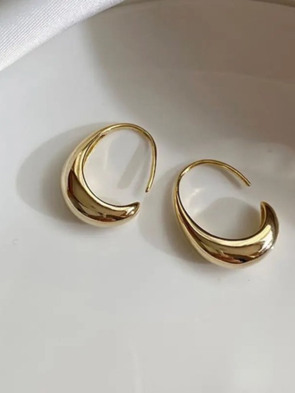 14K Gold filled hoop earrings